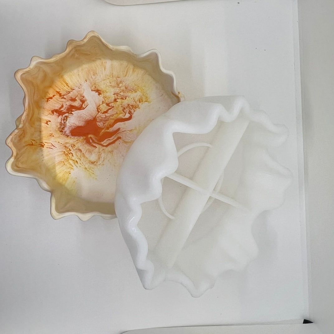 DIY Silikone forme - Krone fad