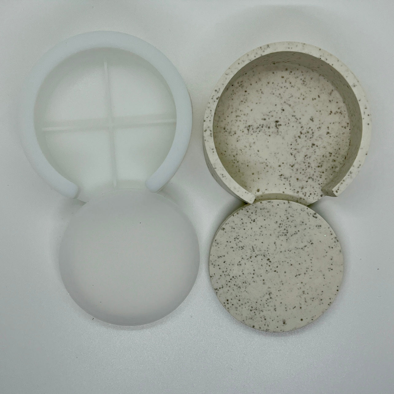 DIY-silikone forme - Coaster holder og .