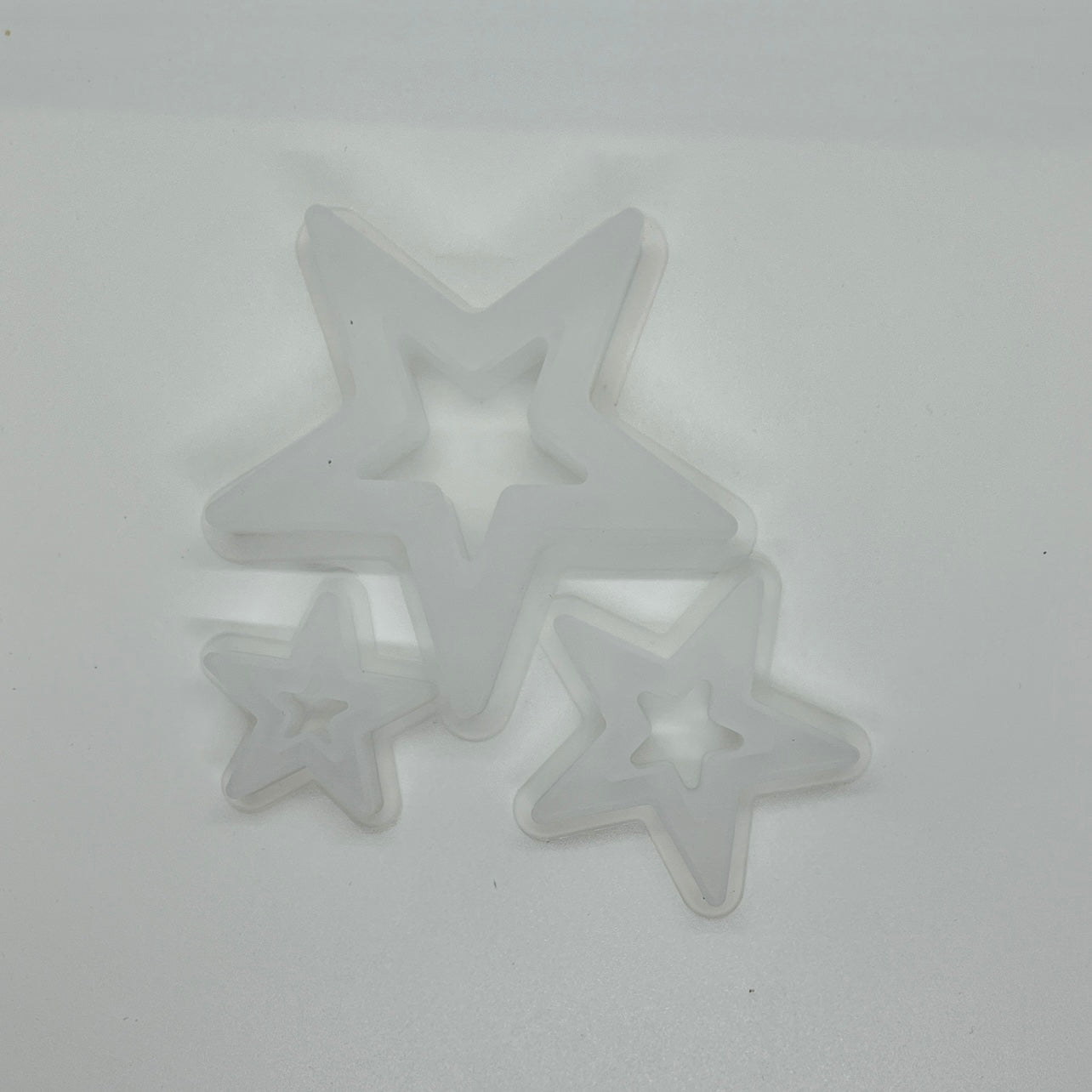 DIY-silikone forme - Stjerne sæt.