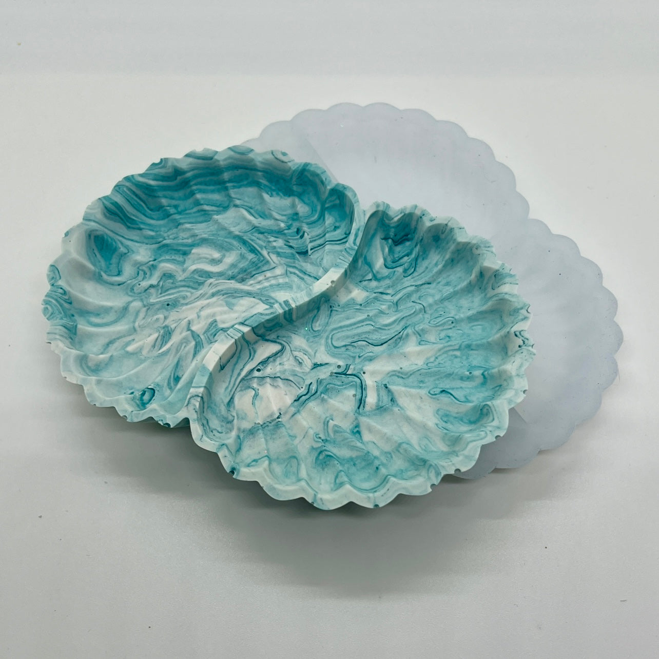 DIY-silikone forme - Dobbelt smykke skål