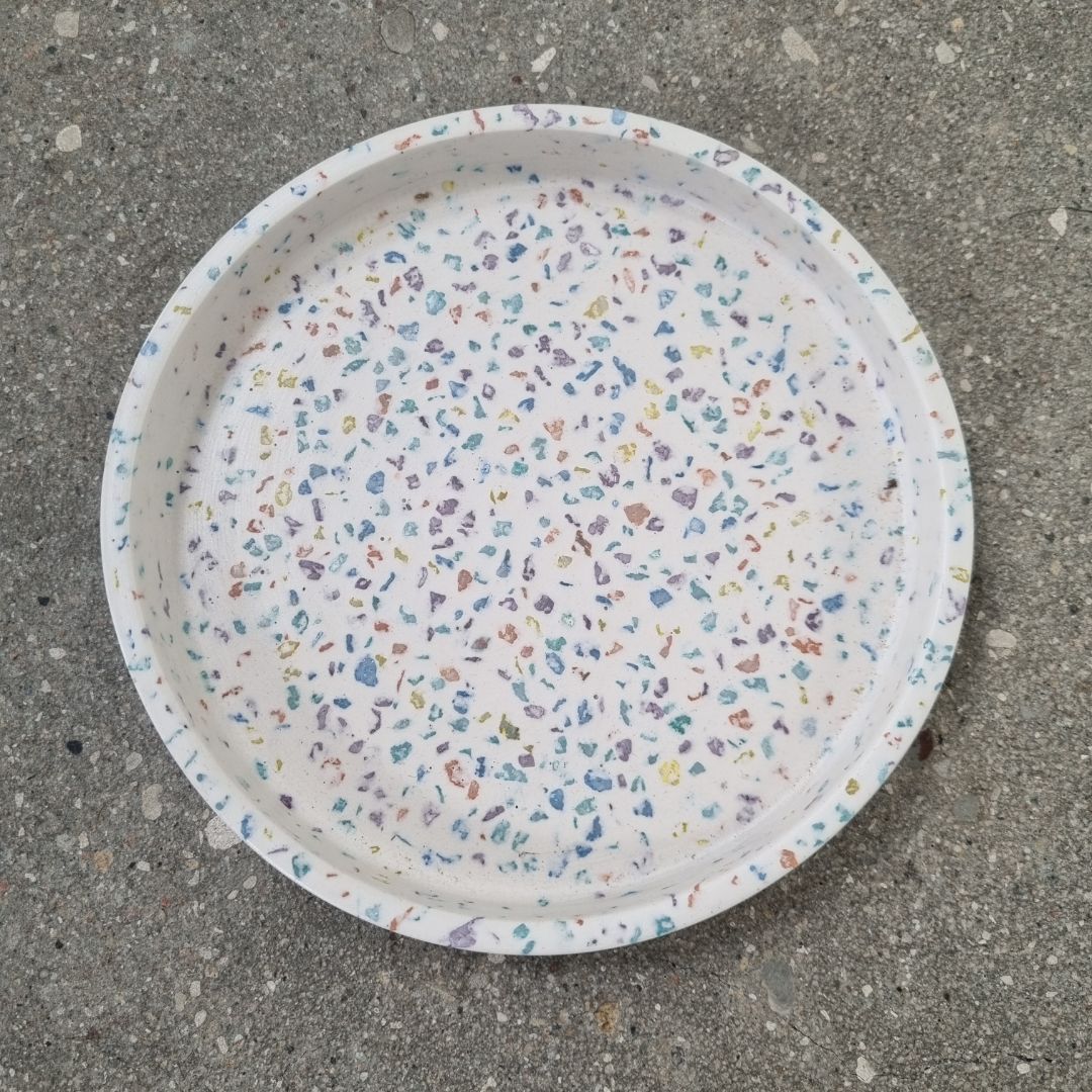 DIY-Silikone forme – Rundt pynte fad i flere størrelser