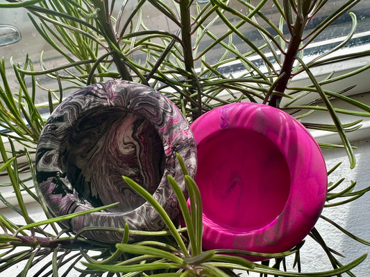 DIY-Silikone forme – rund fyrfadsstage